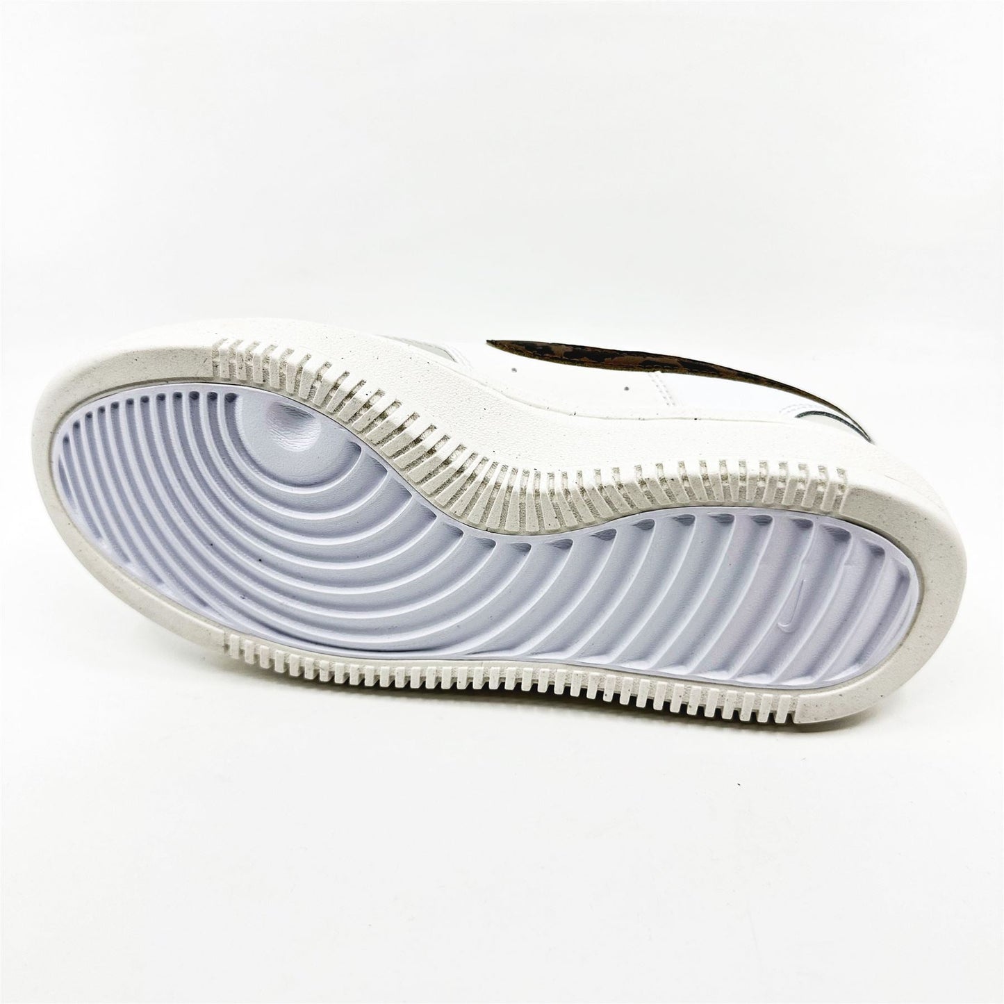 Nike Court Vision Alta White Archeo Brown Light Bone Womens Athletic Sneaker