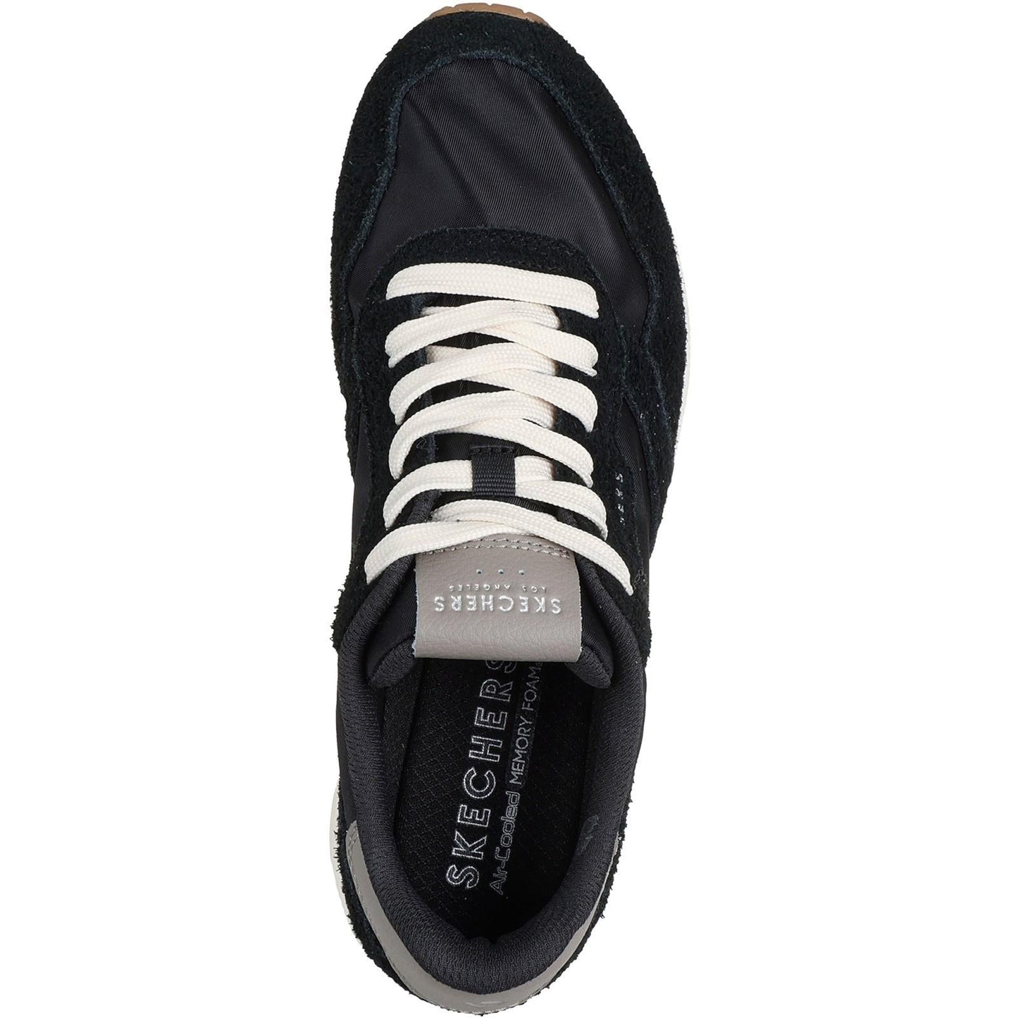 Women's Wide Fit Skechers 177857 Uno Vintage Dayz Trainers