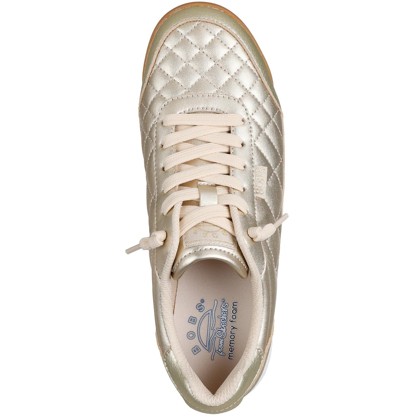 Women's Wide Fit Skechers 114596 Bobs Billie Wild Comfort Shoes