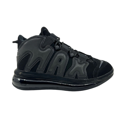 Nike Air More Uptempo 720 QS 1 Black Metallic Womens Athletic Sneaker
