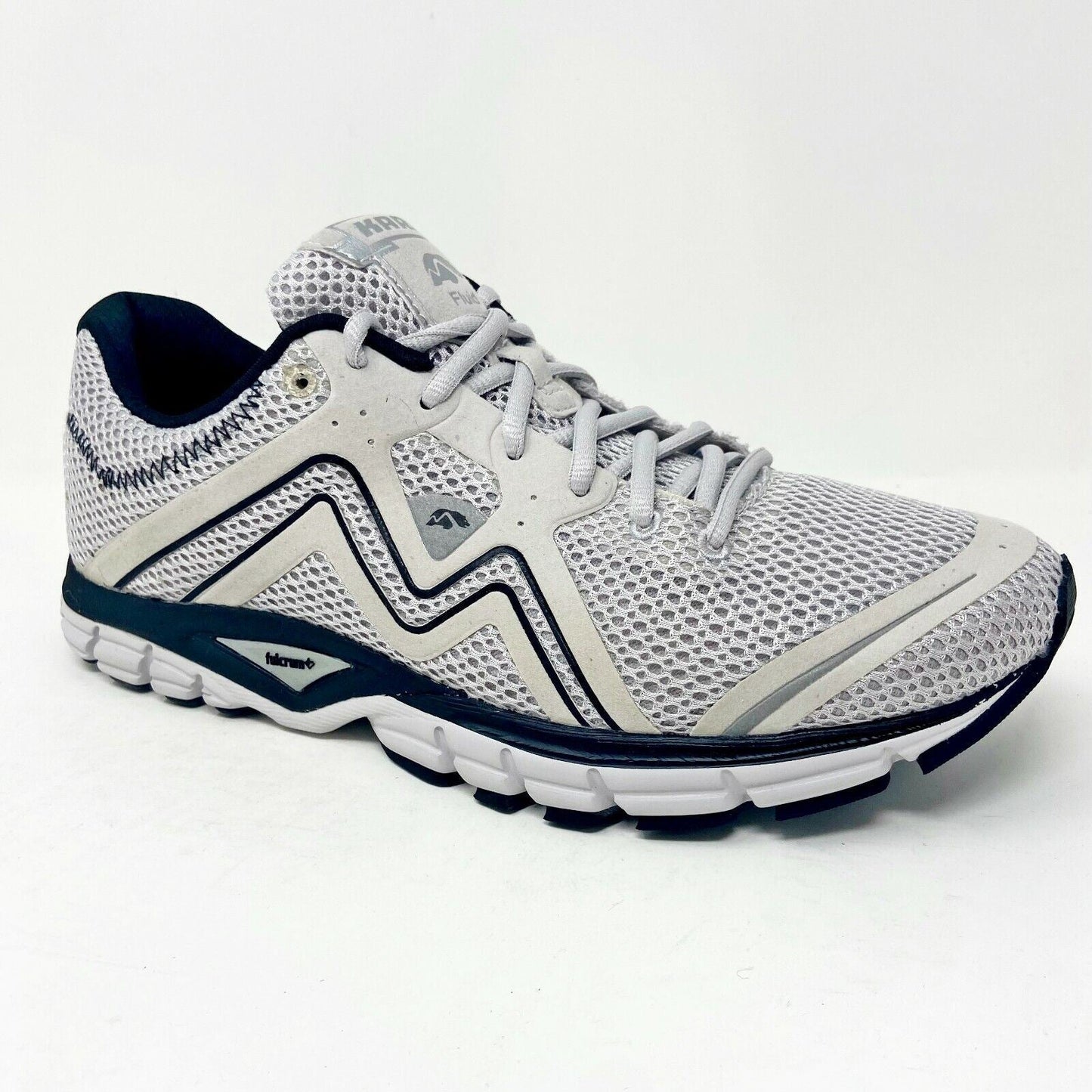 Karhu Fluid3 Fulcrum Grey Black Mens Shoes Running Sneakers F100120