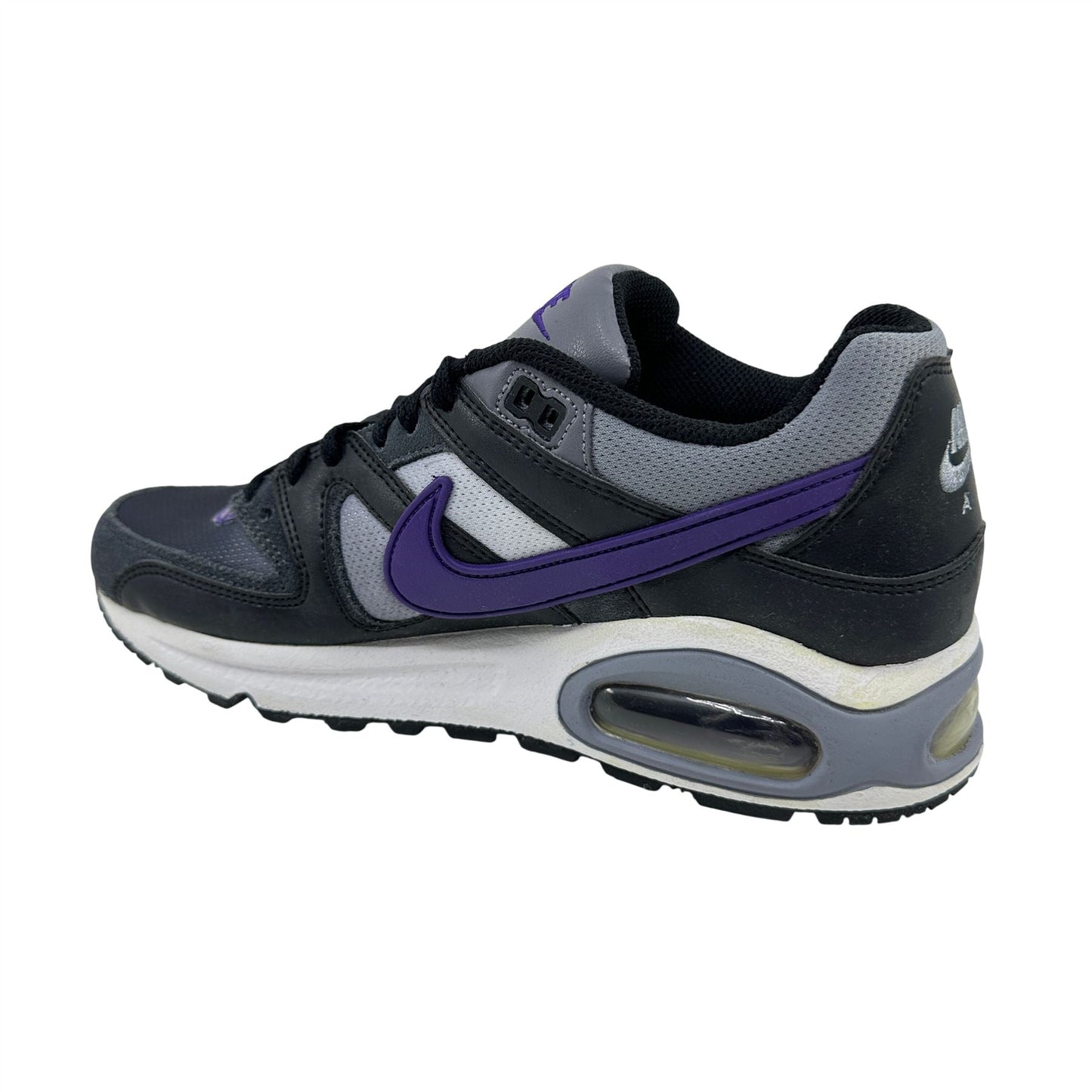 Nike Air Max Command Black Purple Gray Womens Athletic Sneaker