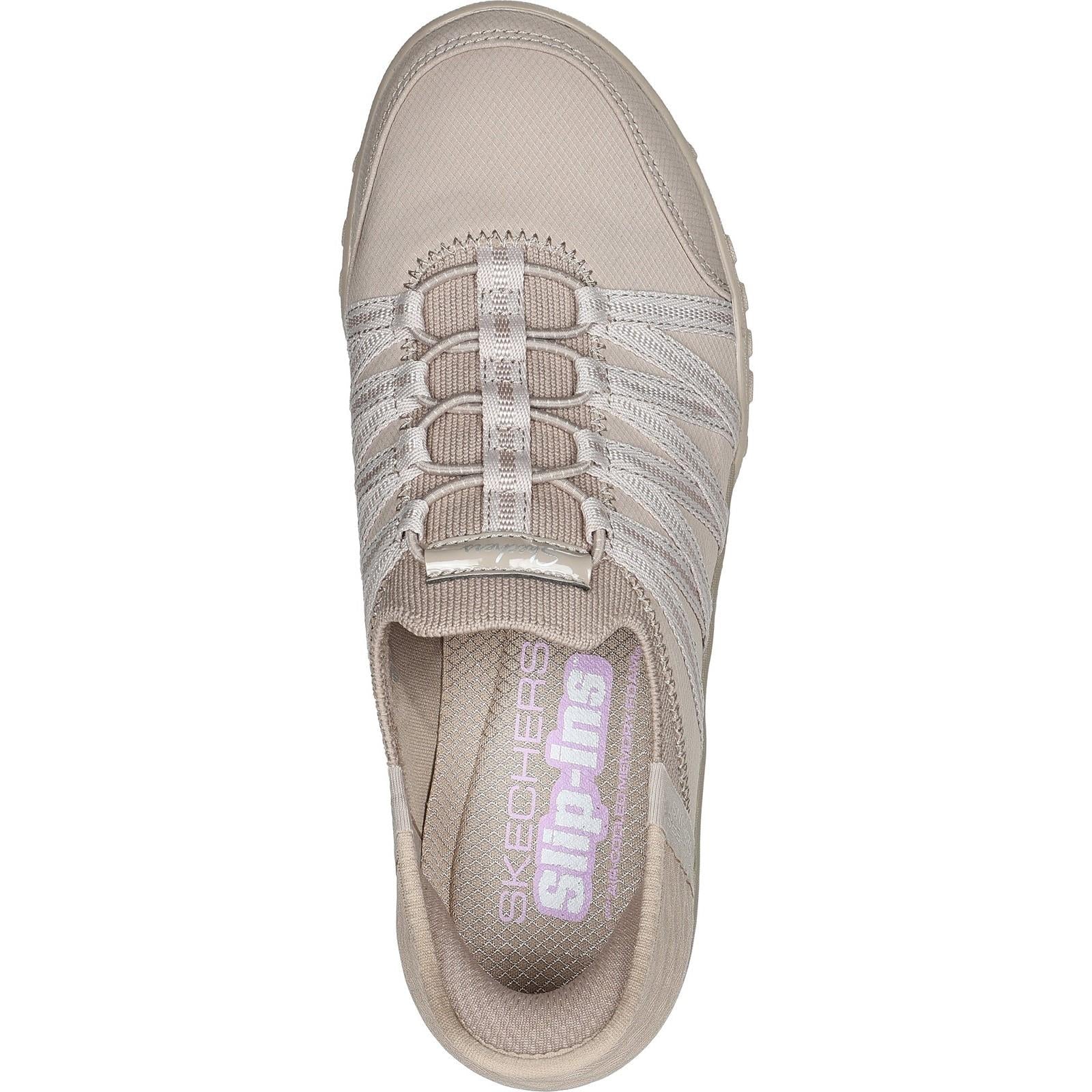 Women's Wide Fit Skechers 100593 Breathe Easy Roll Shoes