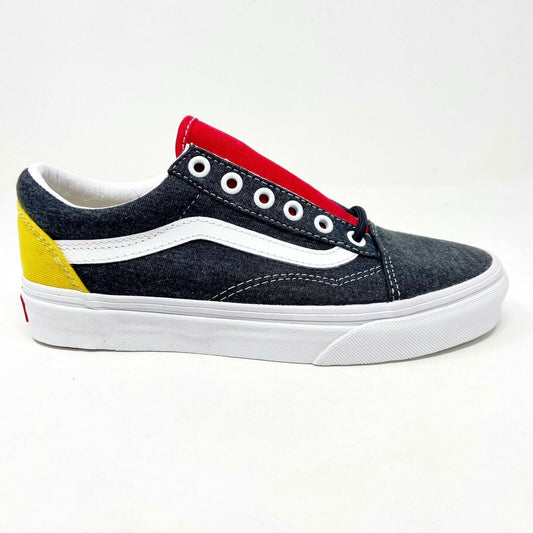 Vans Old Skool (Vans Coastal) Black True White Womens Size 6 Casual Sneakers