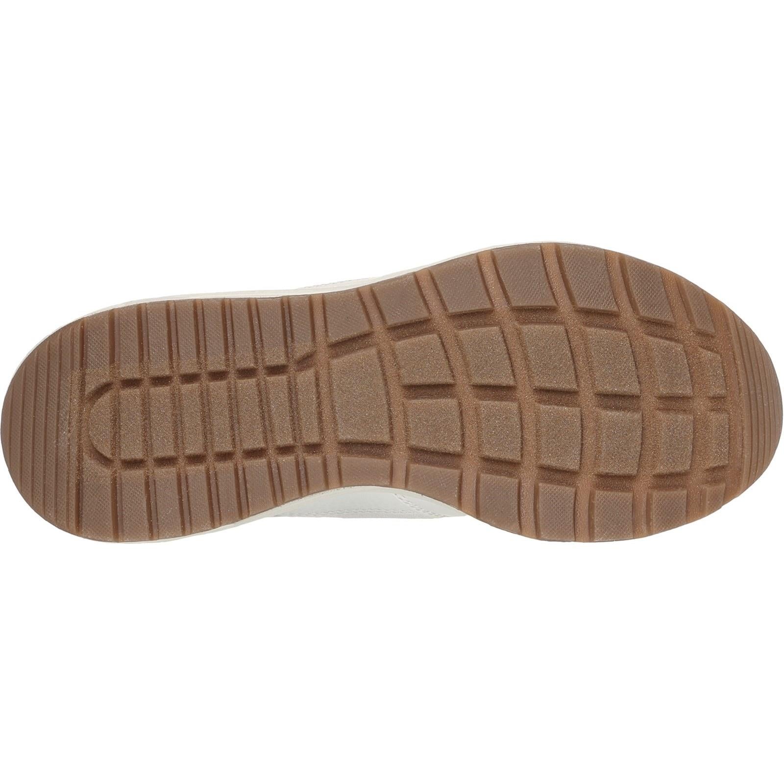 Womens Wide Fit Skechers 117268 Bobs Sparrow 2.0 Retro Clean Trainers