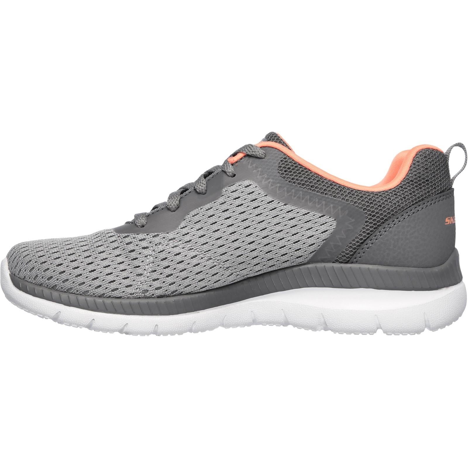 Women's Wide Fit Skechers 12607 Bountiful Quick Path Trainers