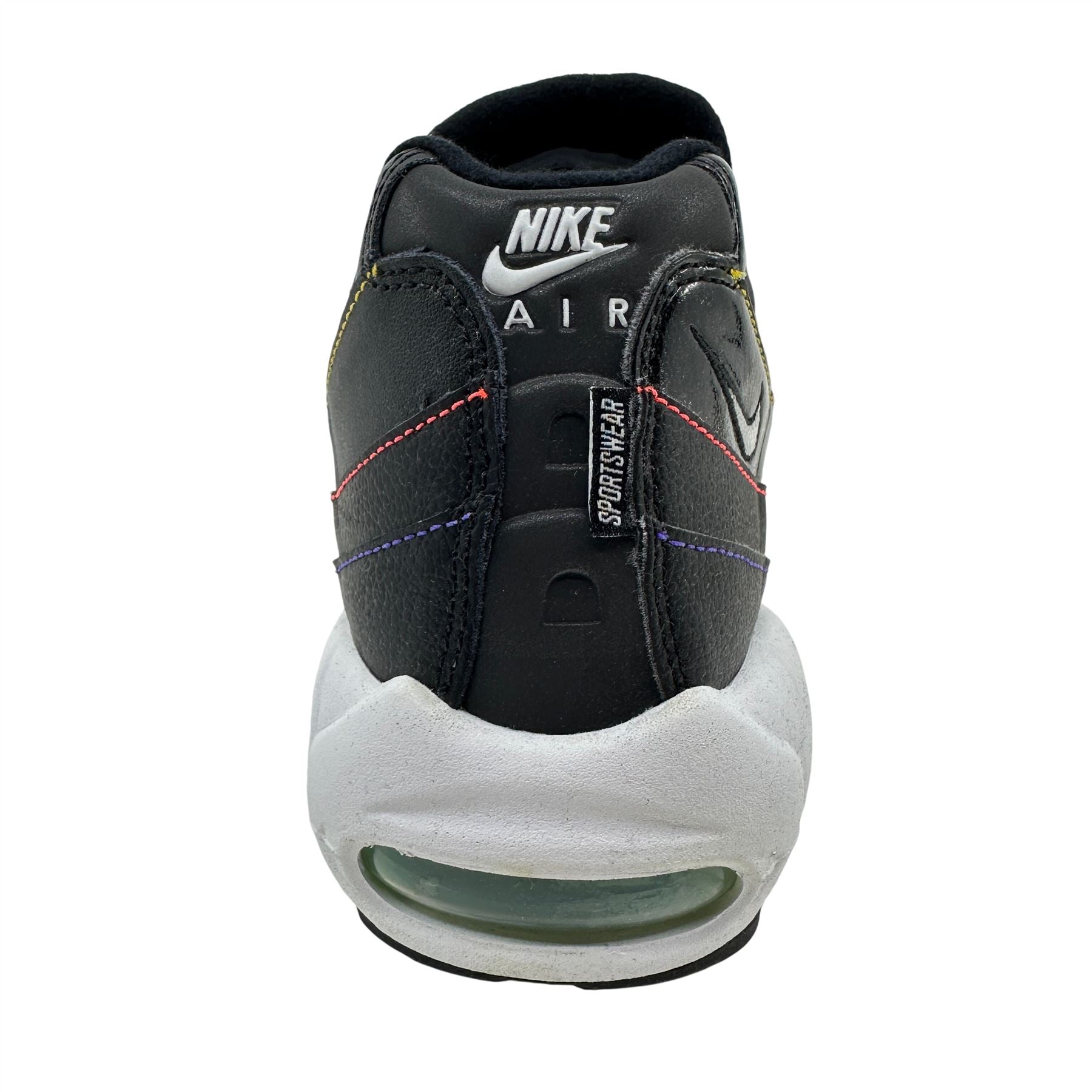 Nike Air Max 95 SE Black Flash Crimson Mens Athletic Sneaker