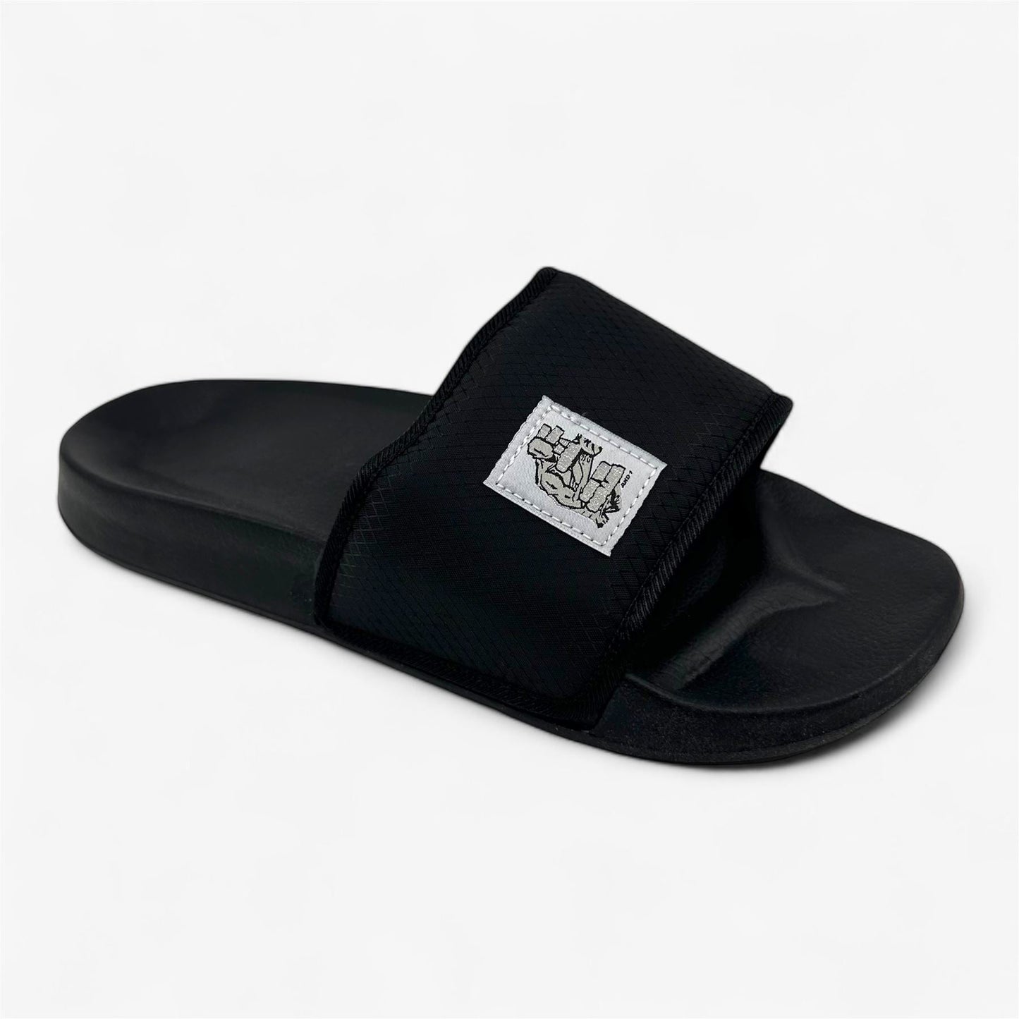 AND1 Shatter Black Mens Sandal Slide