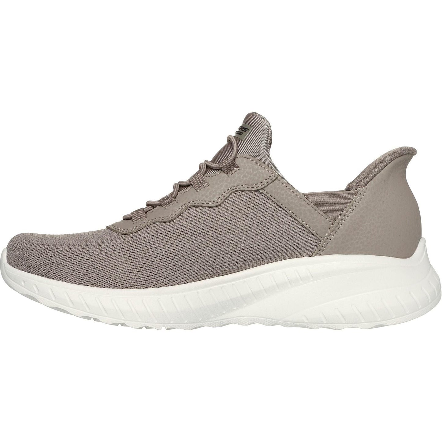 Women's Wide Fit Skechers 117500 Bobs Squad Chaos Daily Inspiration Trainer