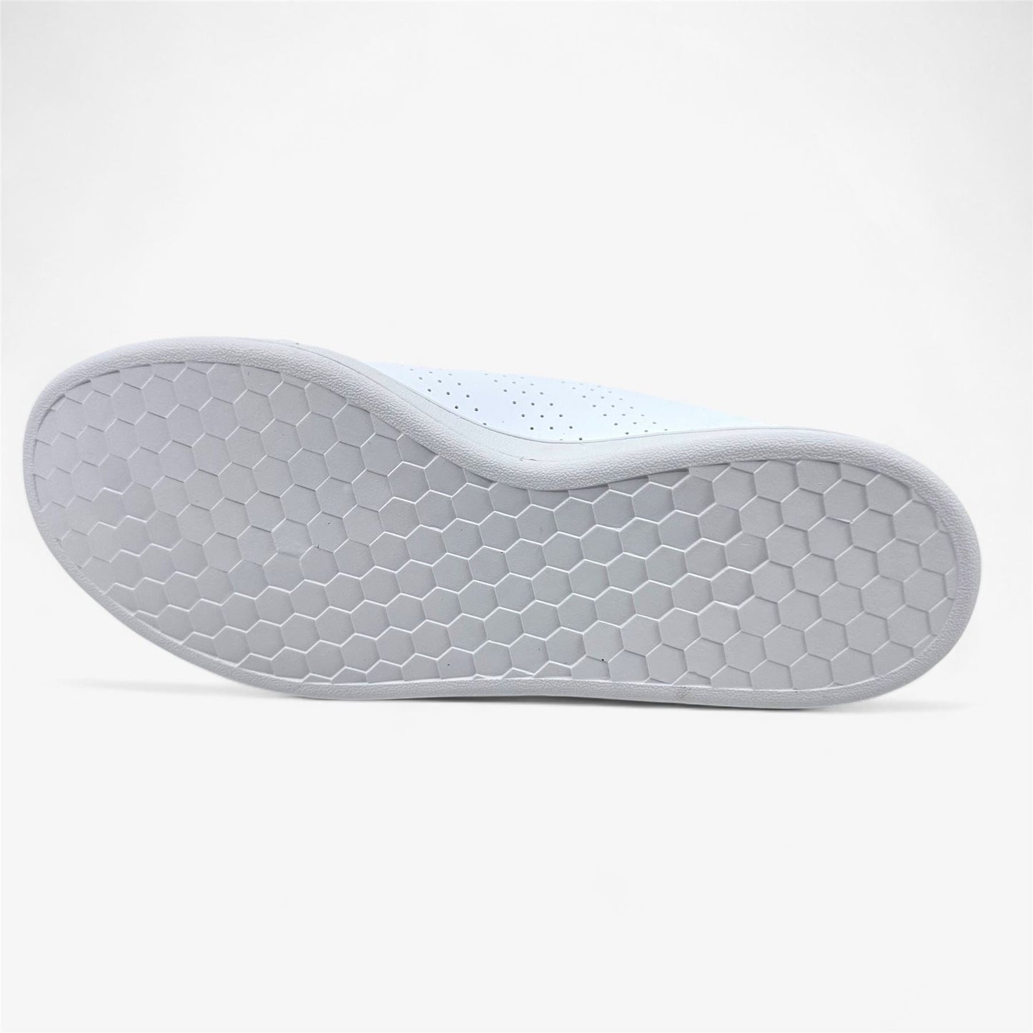 Adidas Advantage Base White Black Camo Mens Athletic Sneaker