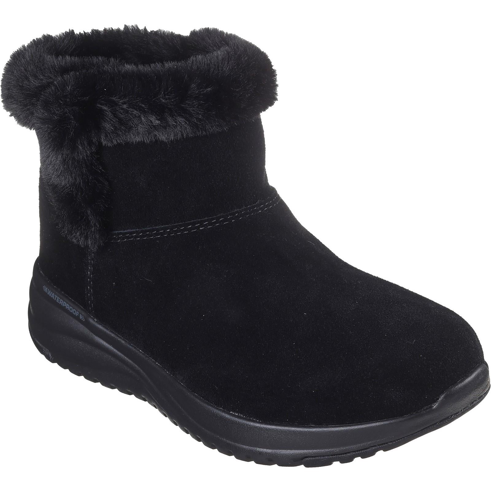 Women's Wide Fit Skechers 144775 Waterproof On The Go Stellar Boots