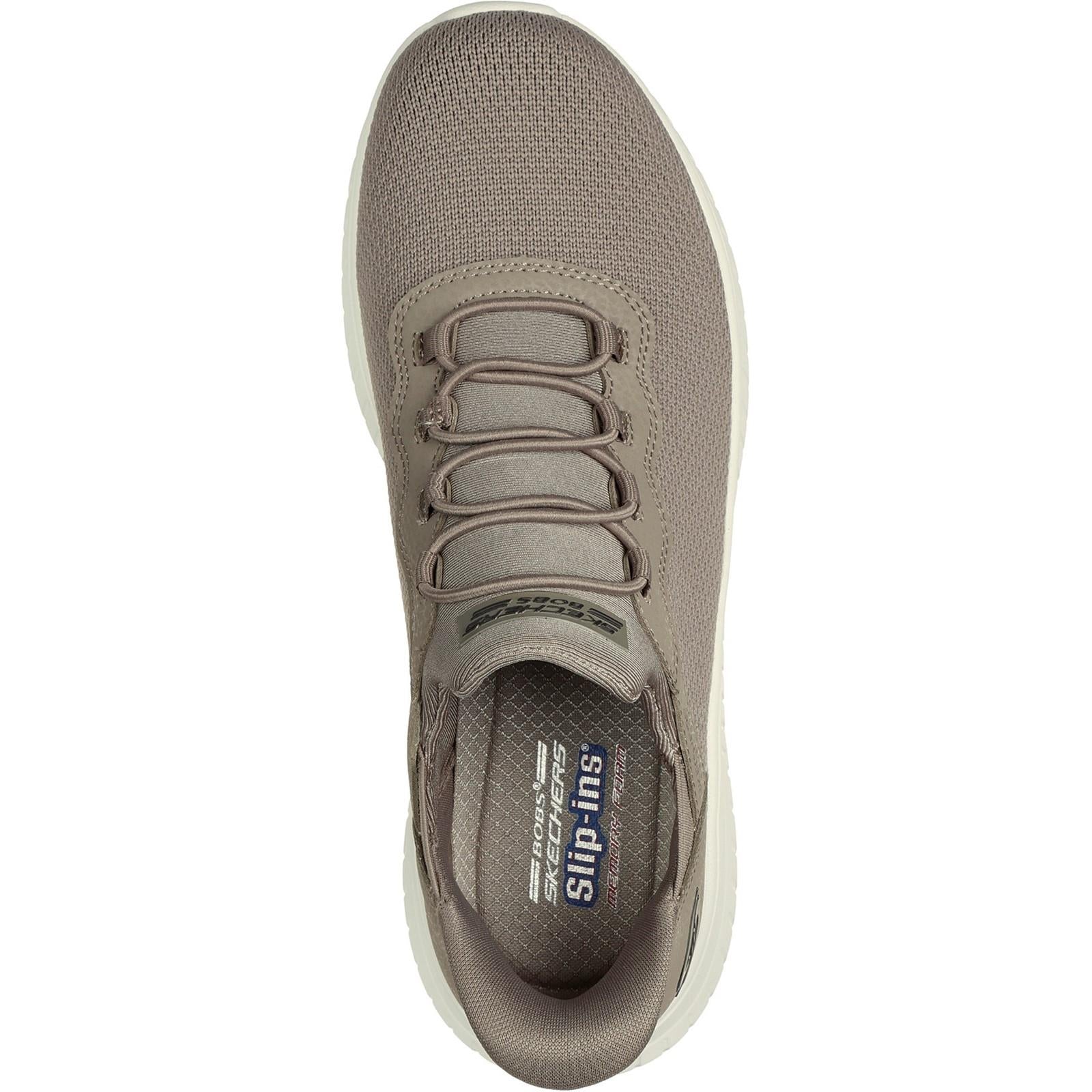 Women's Wide Fit Skechers 117500 Bobs Squad Chaos Daily Inspiration Trainer