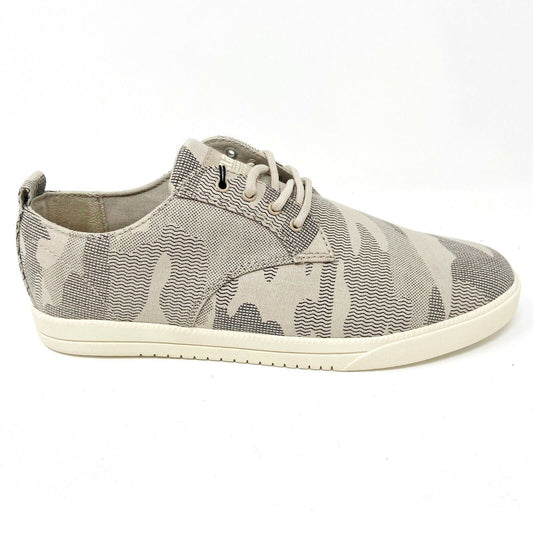 Clae Ellington Textile Tan Camo Mens Size 7 Premium Casual Sneakers