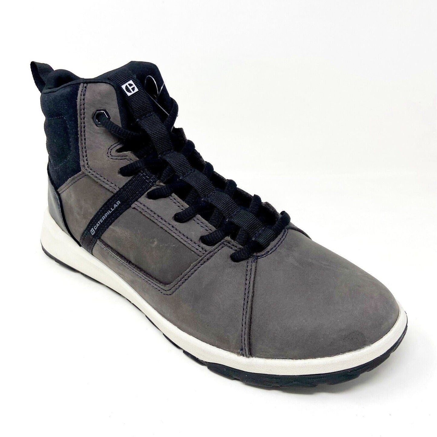 Caterpillar CAT Quest Mod Hi Magnet Gray Mens Casual Shoes Sneakers P724157