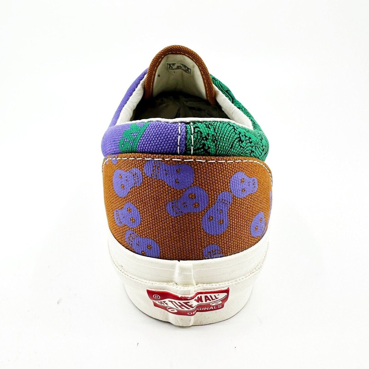 Vans Vault x WTAPS X UA OG Era LX (Canvas) Pumpkin Spice Green Skull Mens Shoes
