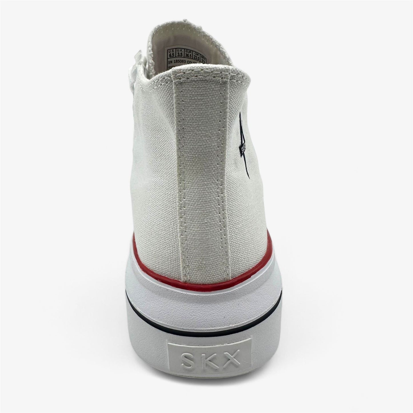 Skechers Cordova Classic Top Tier White Navy Red Womens Court Classics Sneaker