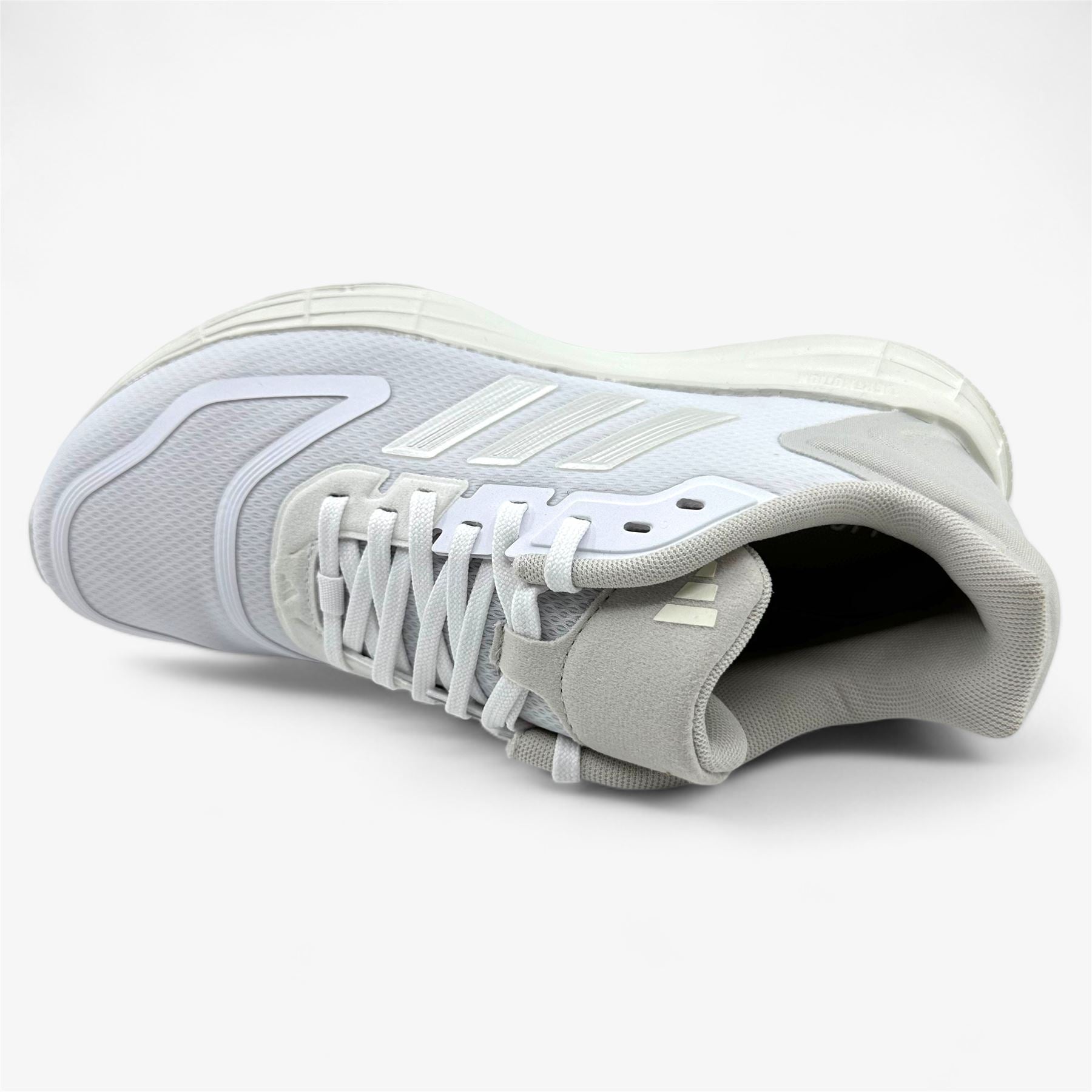 Adidas Duramo 10 Blue Fusion Cloud White Womens Athletic Sneaker