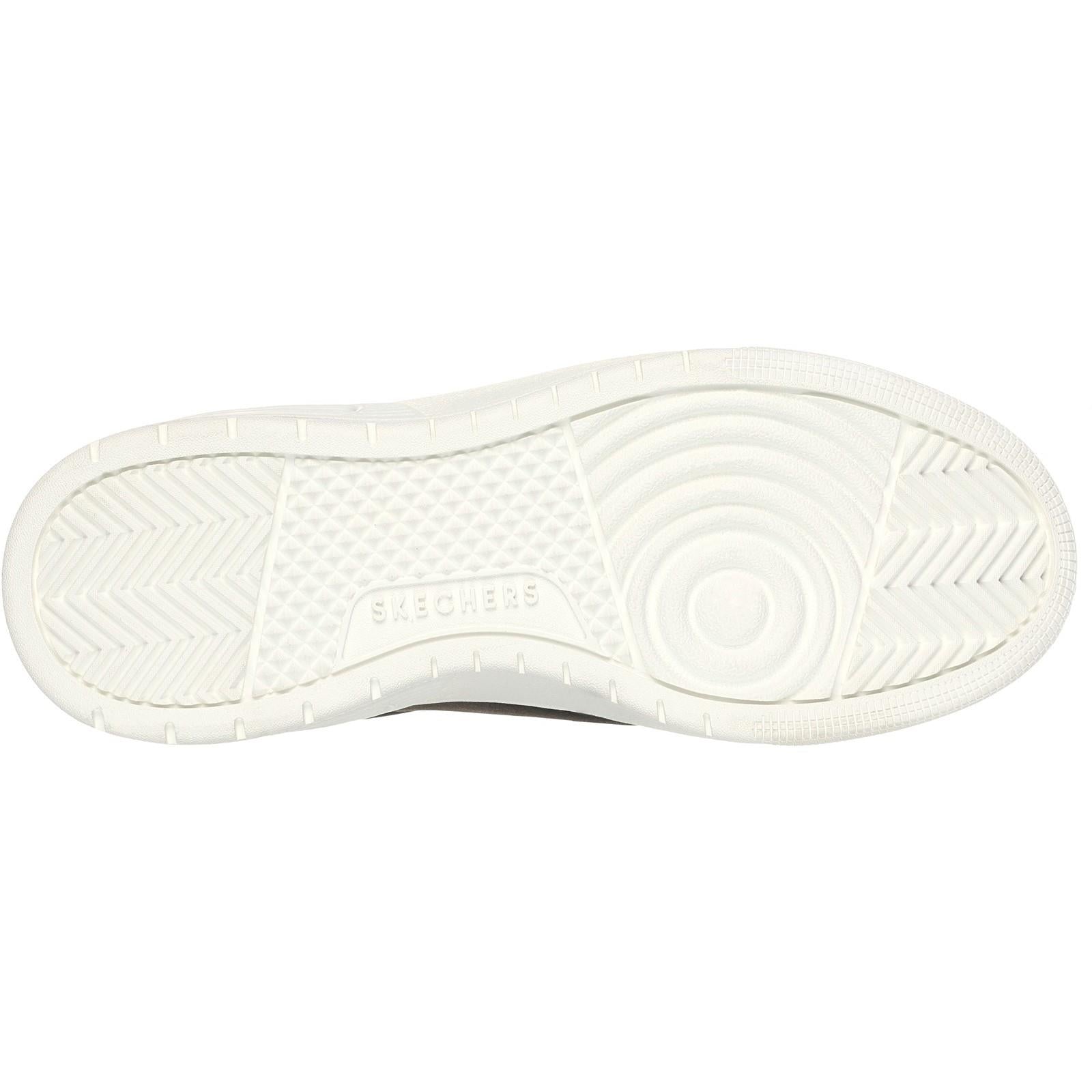 Women's Wide Fit Skechers 177700 Uno Court Courted Air Trainers