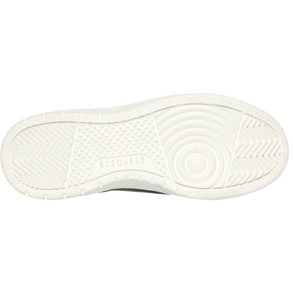Women's Wide Fit Skechers 177700 Uno Court Courted Air Trainers
