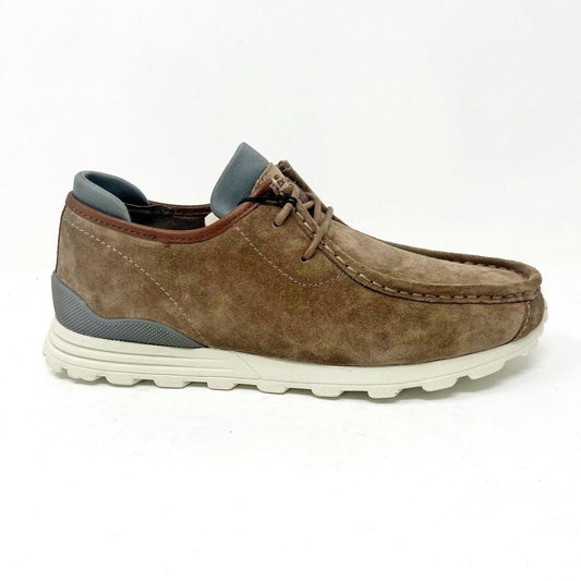 Clae Hopper Redwood Suede Mens Premium Moc Toe Casual Sneakers