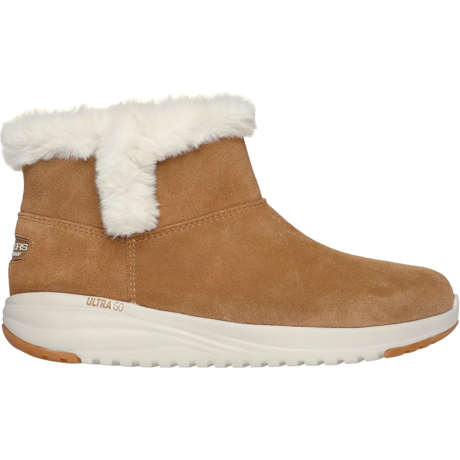 Women's Wide Fit Skechers 144775 Waterproof On The Go Stellar Boots