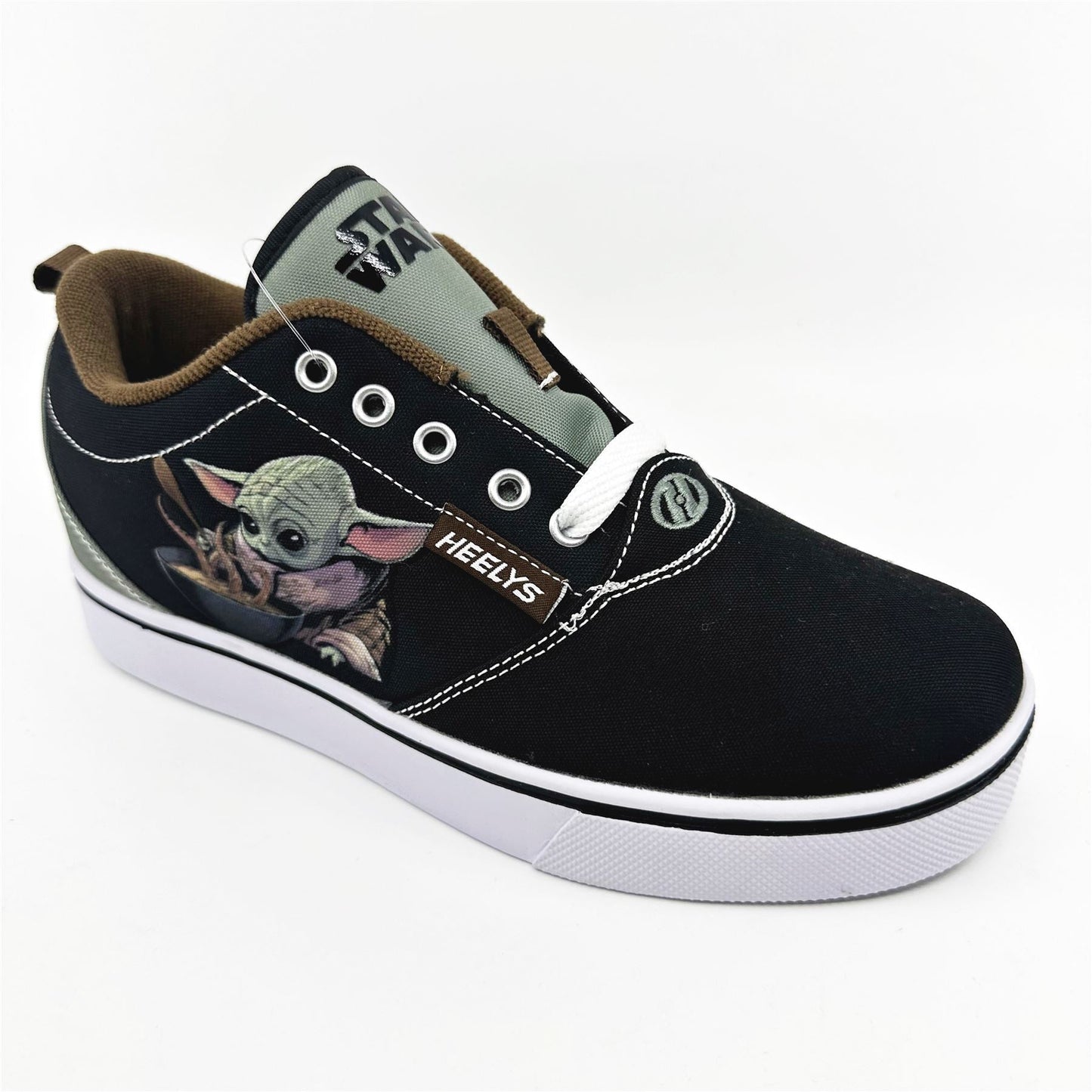 Heelys Pro 20 Prints Mandalorian Star Wars Black Bison Lily Pad Kids Athletic Sneaker