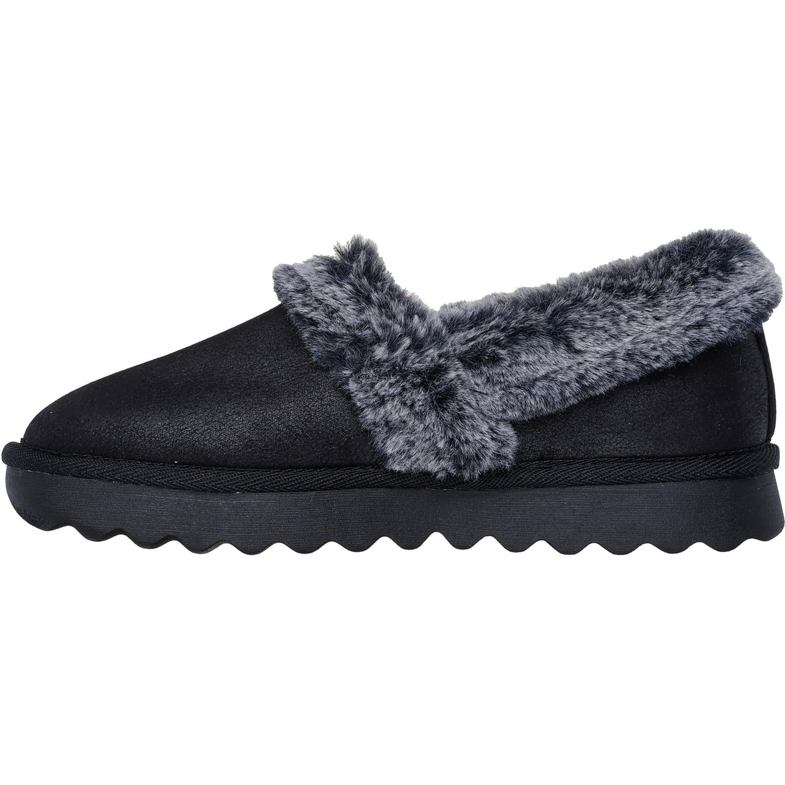 Women's Wide Fit Skechers 169027 Cozy Up Slippers