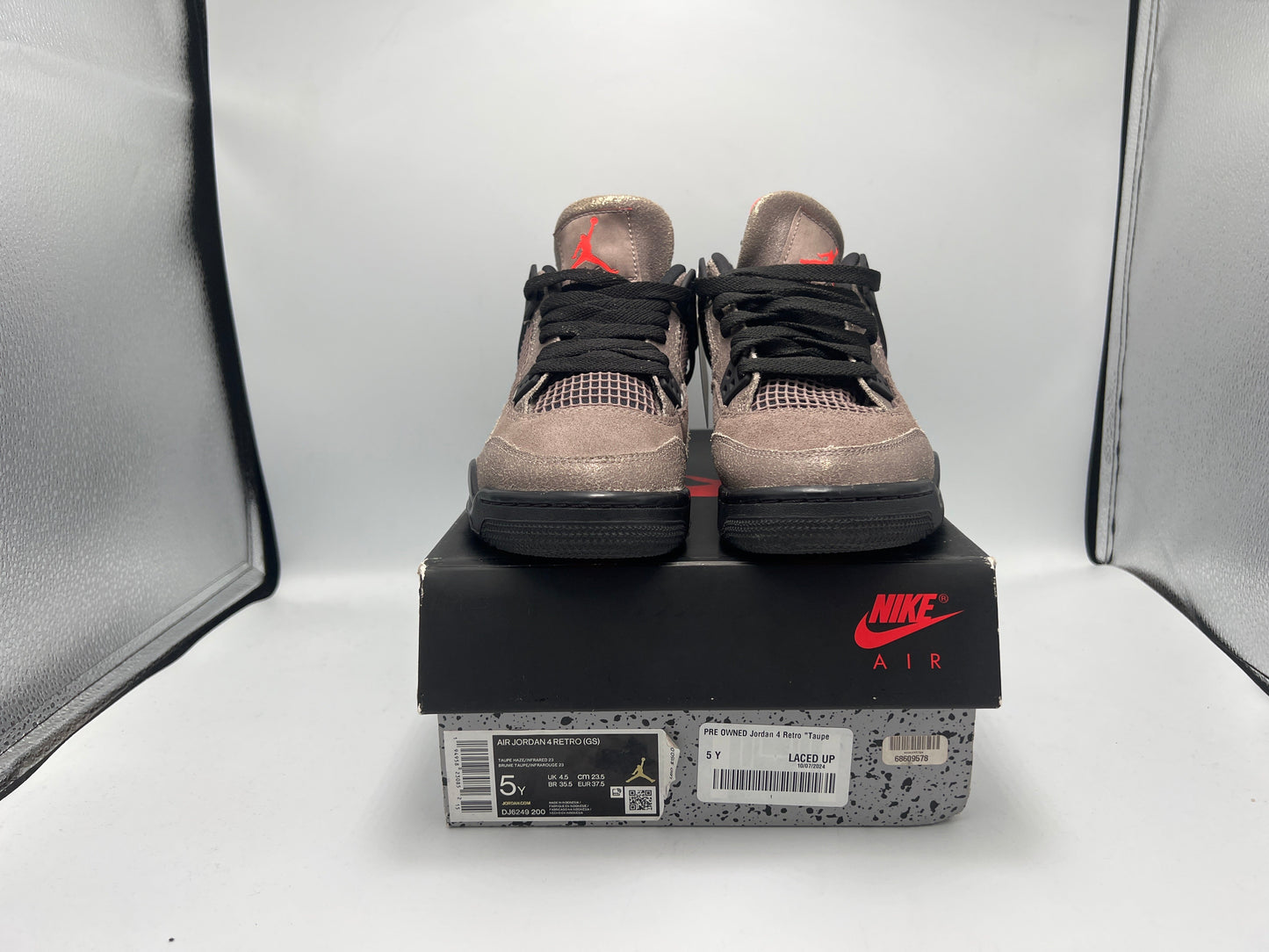 PRE OWNED Jordan 4 Retro "Taupe Haze" (GS)