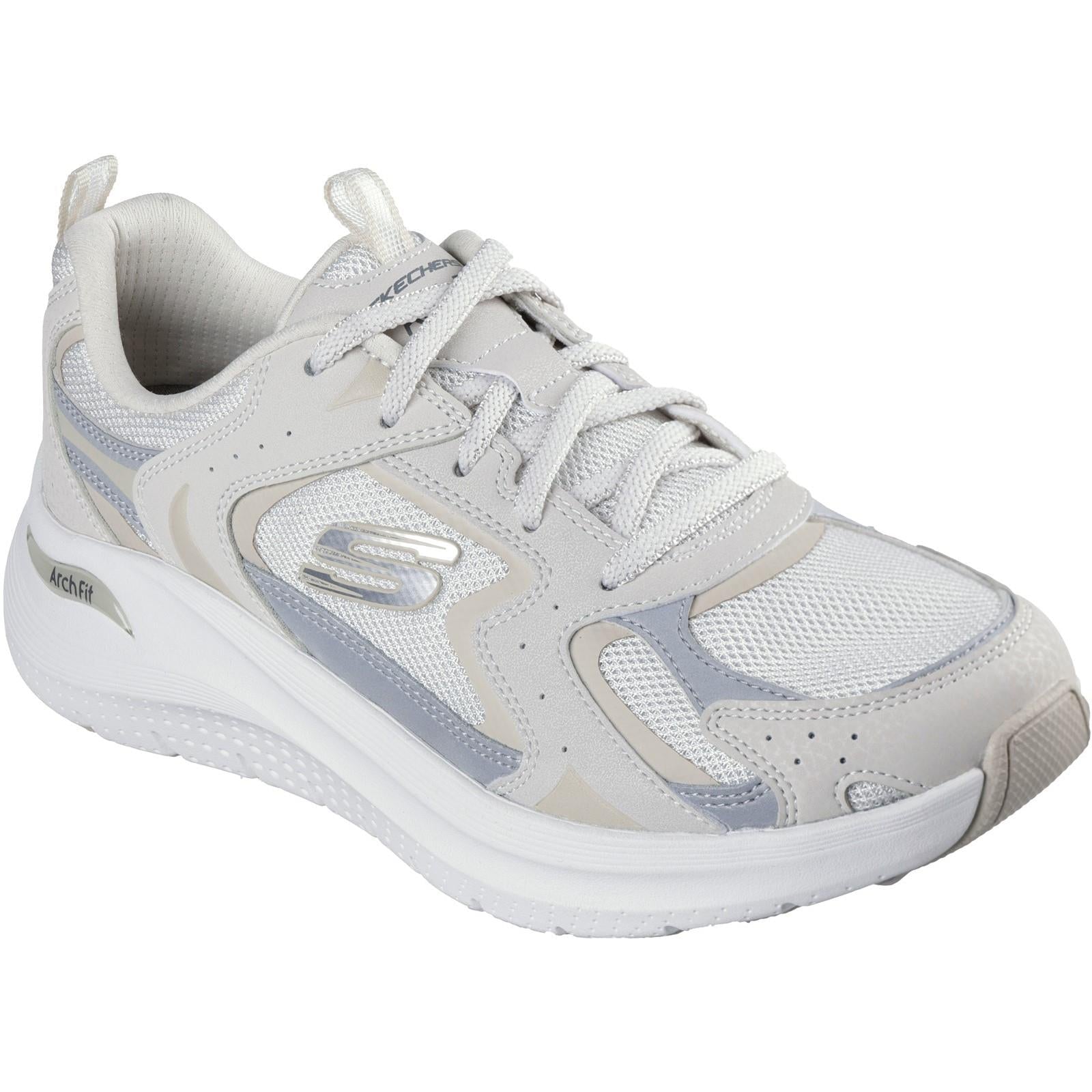 Women's Wide Fit Skechers 150332 Arch Fit 2.0 Vintage Luxe Trainers