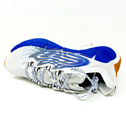 Reebok Zig Kinetica II Morning Fog White Blue Mens Running Sneakers FX3019