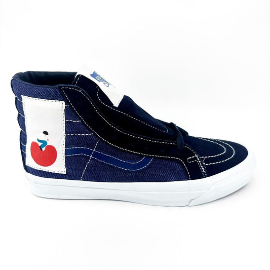 Vans Vault x Geoff McFetridge OG Sk8 Hi LX (GM) Freetime Navy Mens Shoes