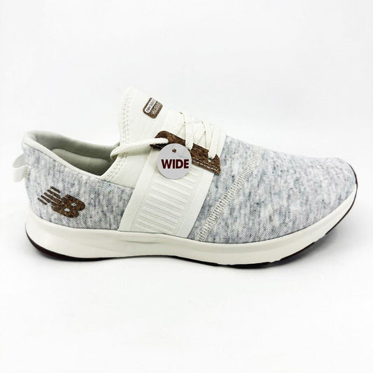 New Balance DynaSoft Nergize V3 Beige Womens Wide Lightweight Walking Shoes