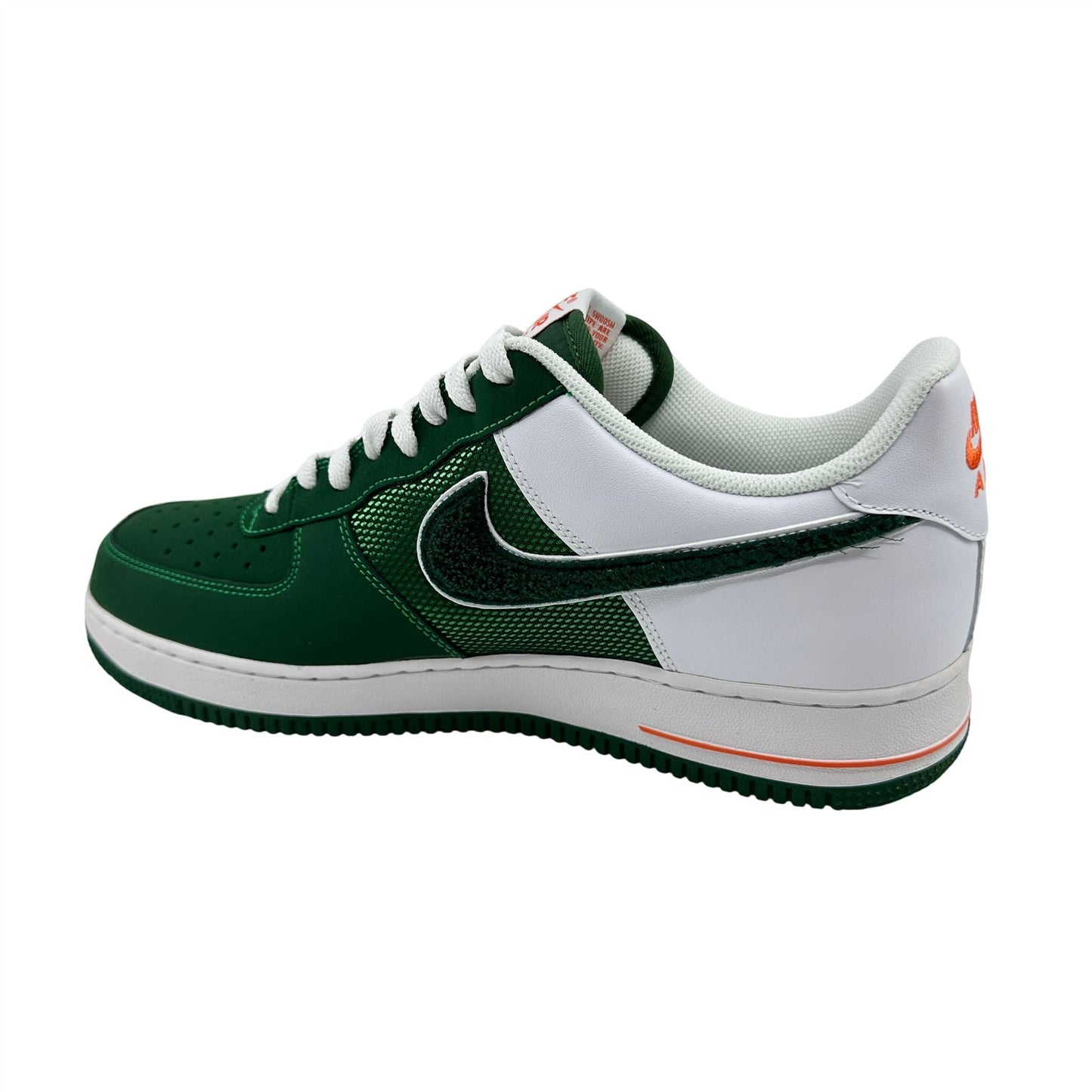 Nike Air Force 1 Court Green Mens Athletic Varsity Pack Sneaker