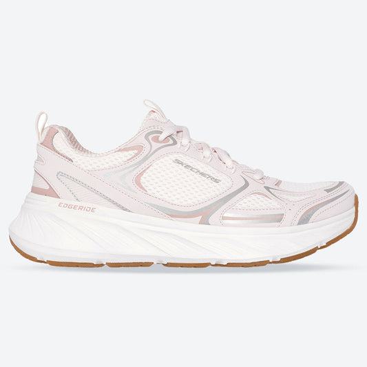 Women's Relaxed Fit Skechers 150475 Edgeride Silver Eclipse Trainers