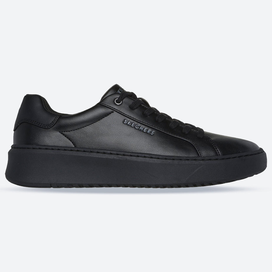 Women's Wide Fit Skechers 183175 Court Break Suit Sneakers
