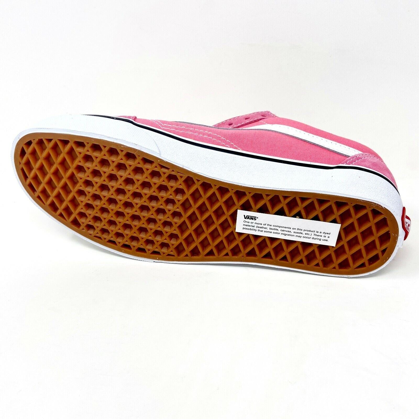 Vans Old Skool Pink Lemonade True White Womens Casual Shoes