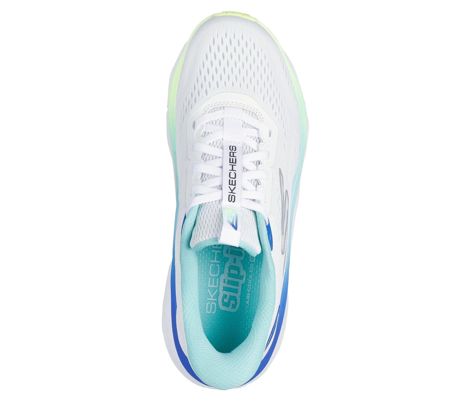 Women's Wide Fit Skechers 129200 Slip-ins Max Run Trainers