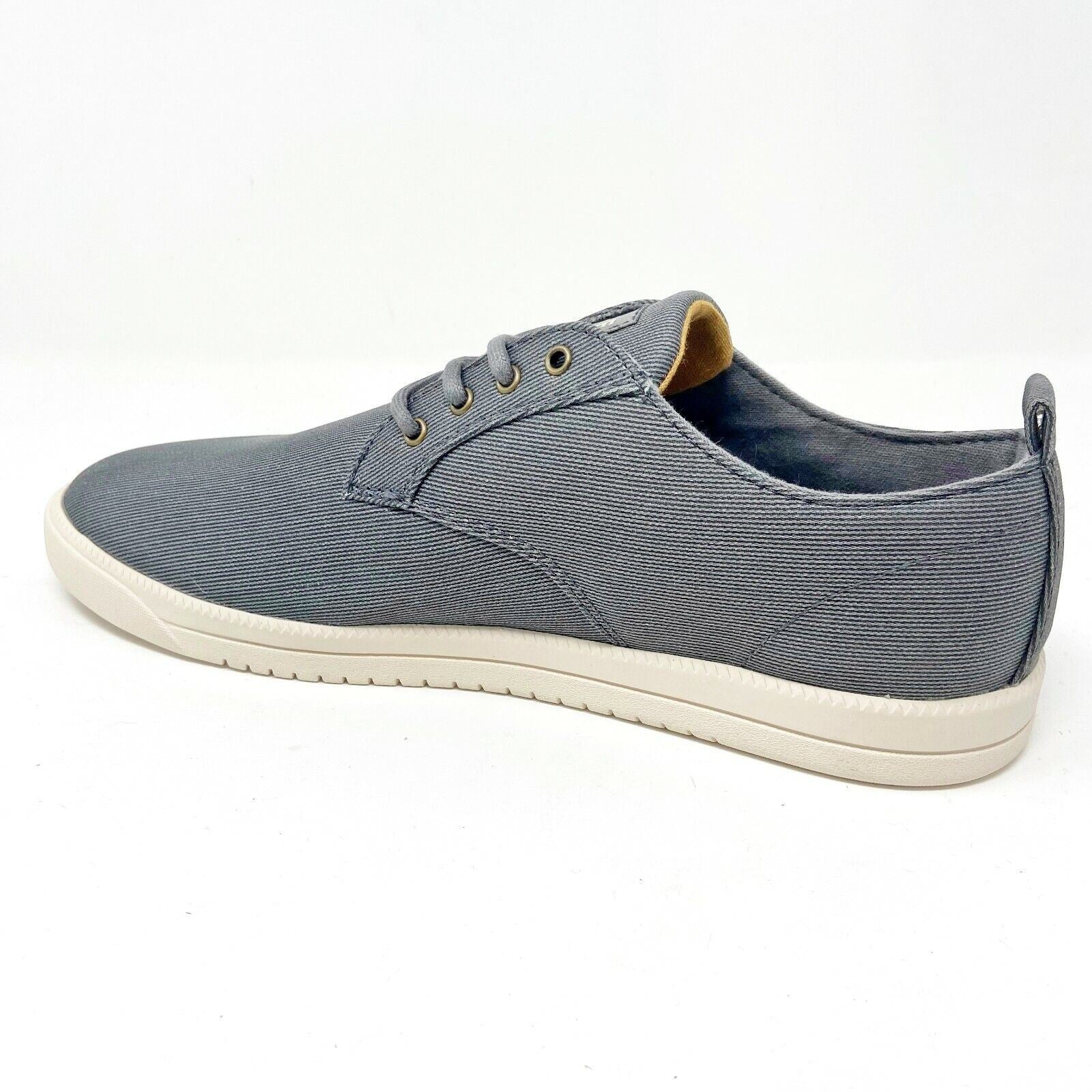 Clae Ellington Textile Charcoal Mens Premium Casual Sneakers