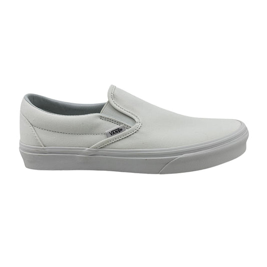 VANS Classic Slip On True White Mens Athletic Sneaker