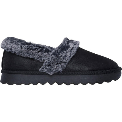 Women's Wide Fit Skechers 169027 Cozy Up Slippers