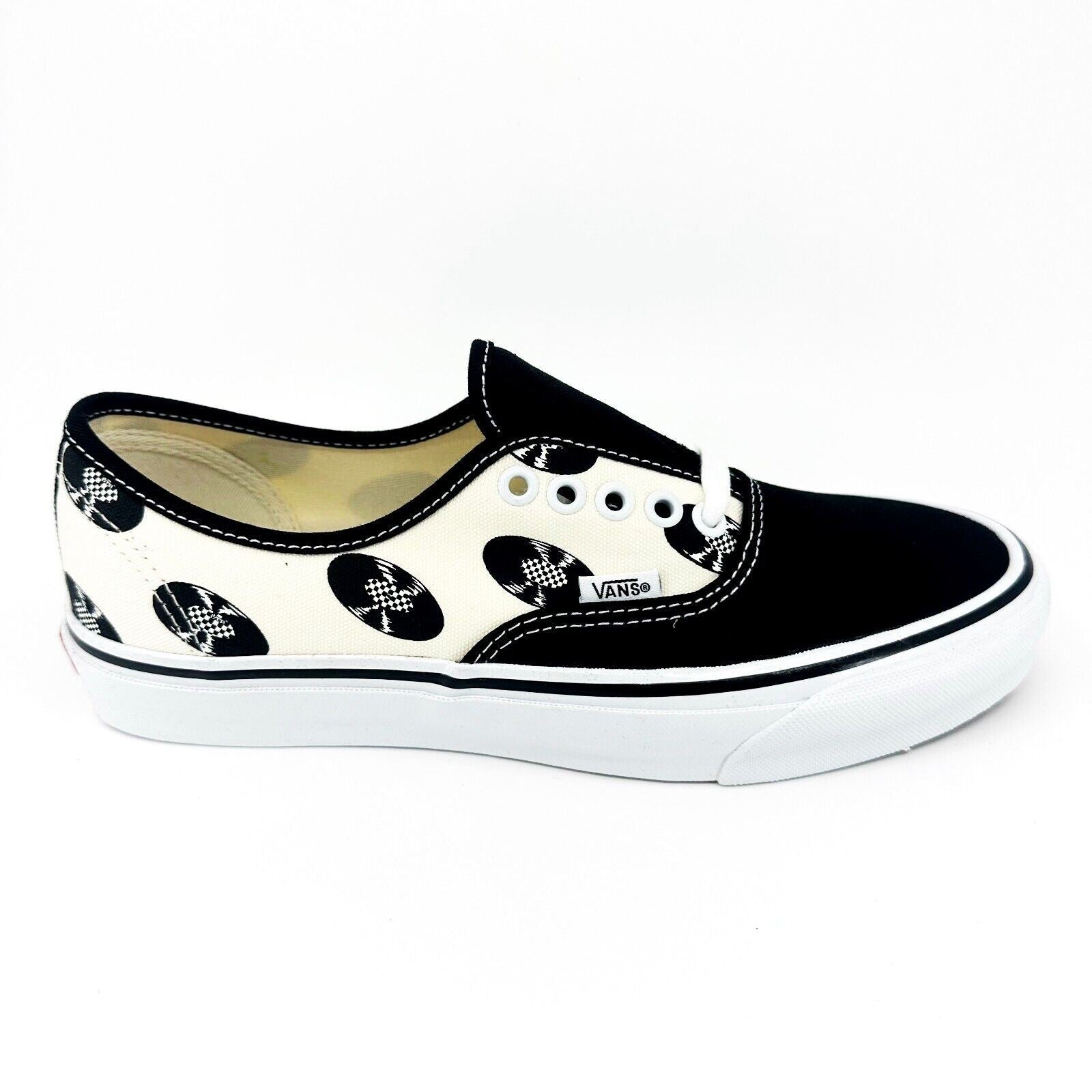 Vans Vault OG Authentic LX (Wacko Maria) Classic White Records Mens Sneakers