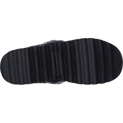 Women's Wide Fit Skechers 169027 Cozy Up Slippers