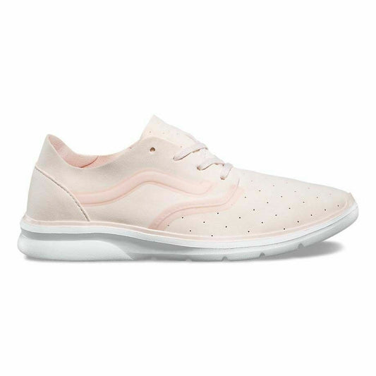 VANS ISO 2 Rapidweld (Perf) Delicacy Pink White Ultracush Womens Trainers Shoes
