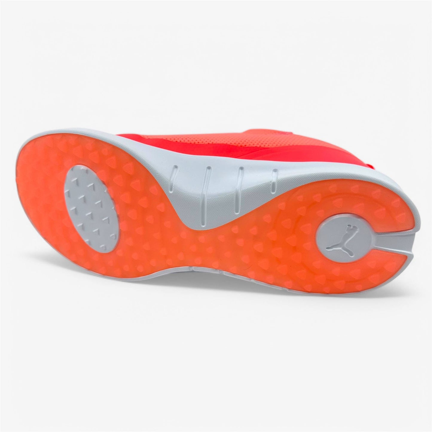 PUMA Laguna Fusion Slip On Ignite Pink Silver Womens Spikeless Golf Shoes