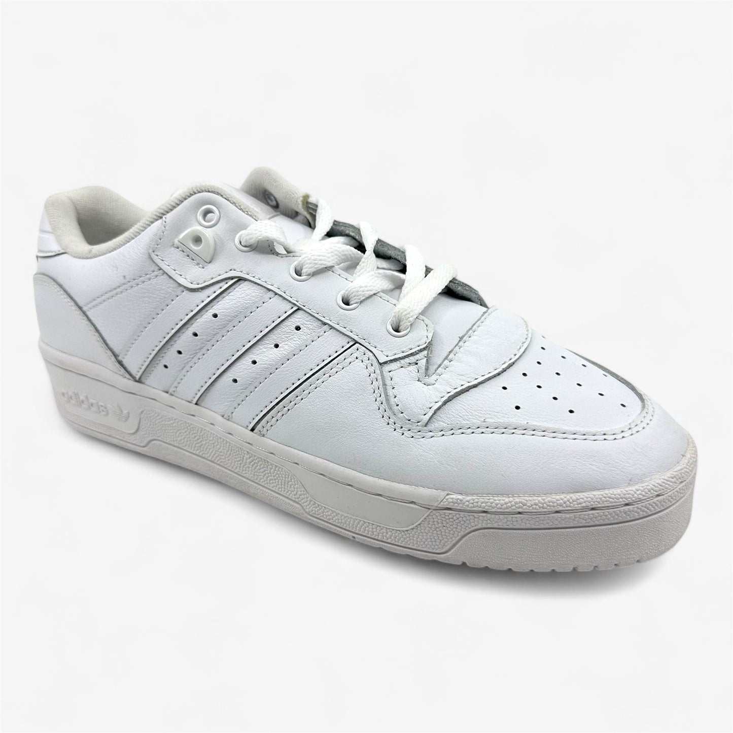 Adidas Rivalry Low Triple White Mens Athletic Sneaker