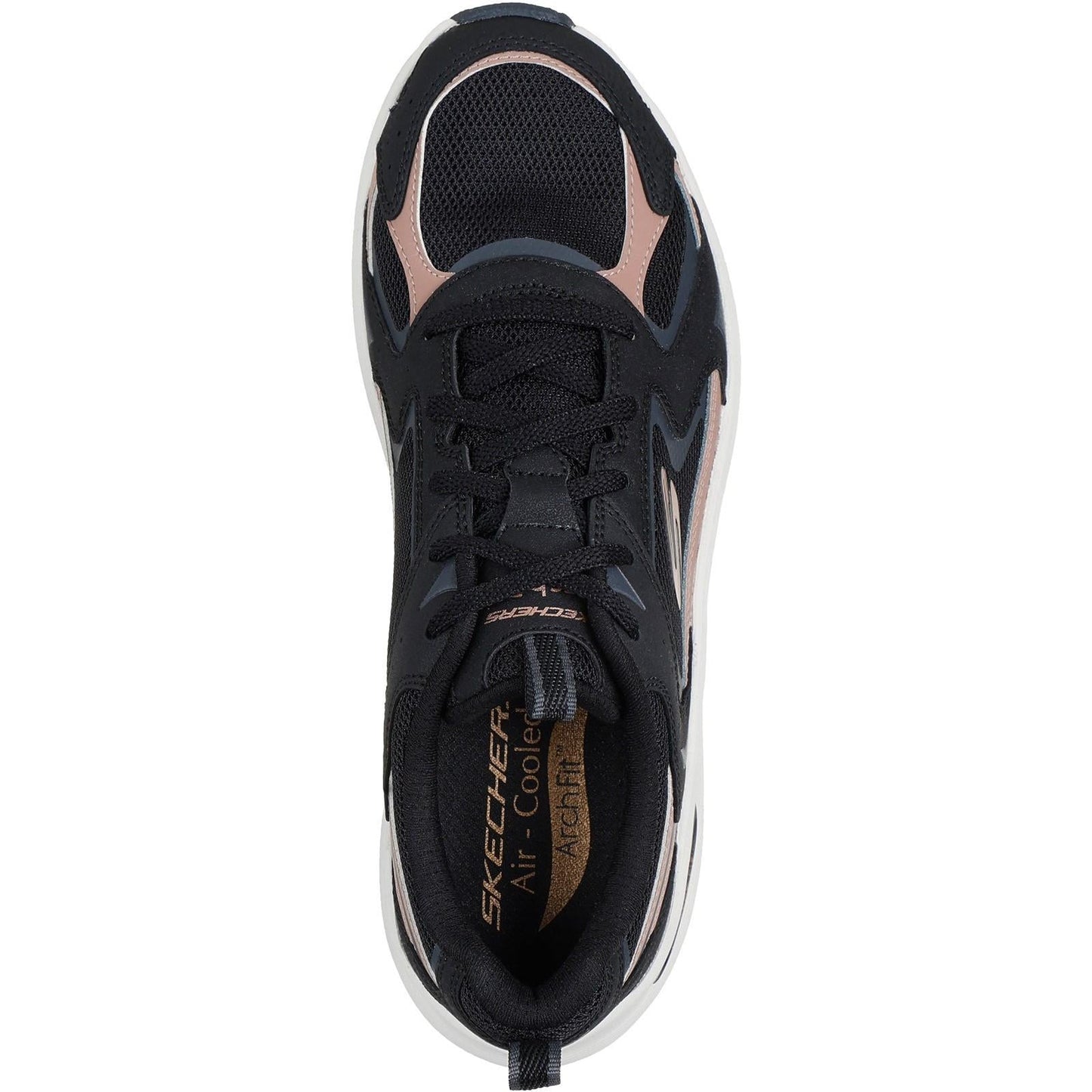 Women's Wide Fit Skechers 150332 Arch Fit 2.0 Vintage Luxe Trainers