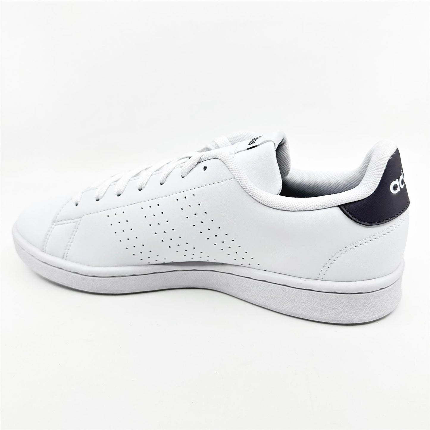 Adidas Advantage Cloud White Trace Grey Mens Athletic Sneakers