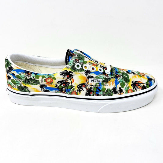 Vans Era (Aloha) Black True White Mens Hawaii Casual Sneakers