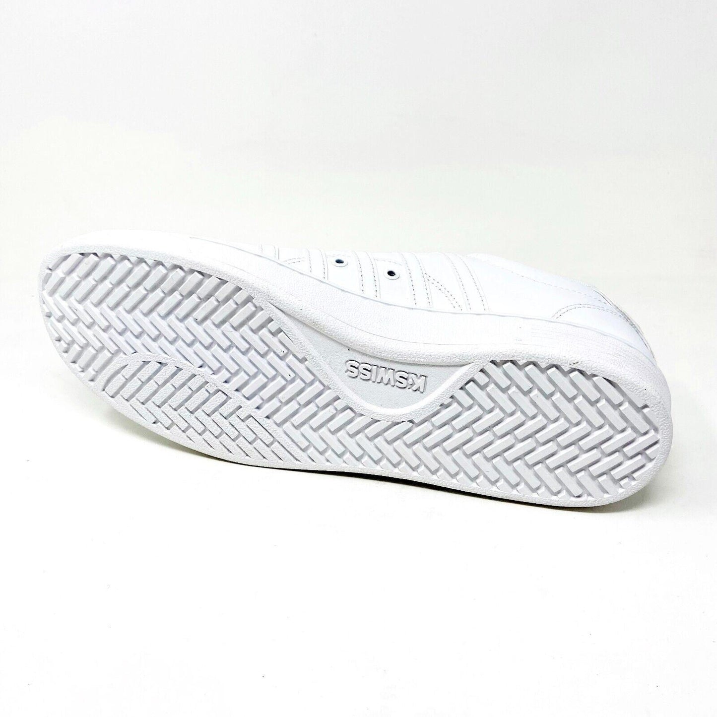 K-Swiss Court Pro II CMF White Silver Mens Size 8.5 Tennis Sneakers 03629 155
