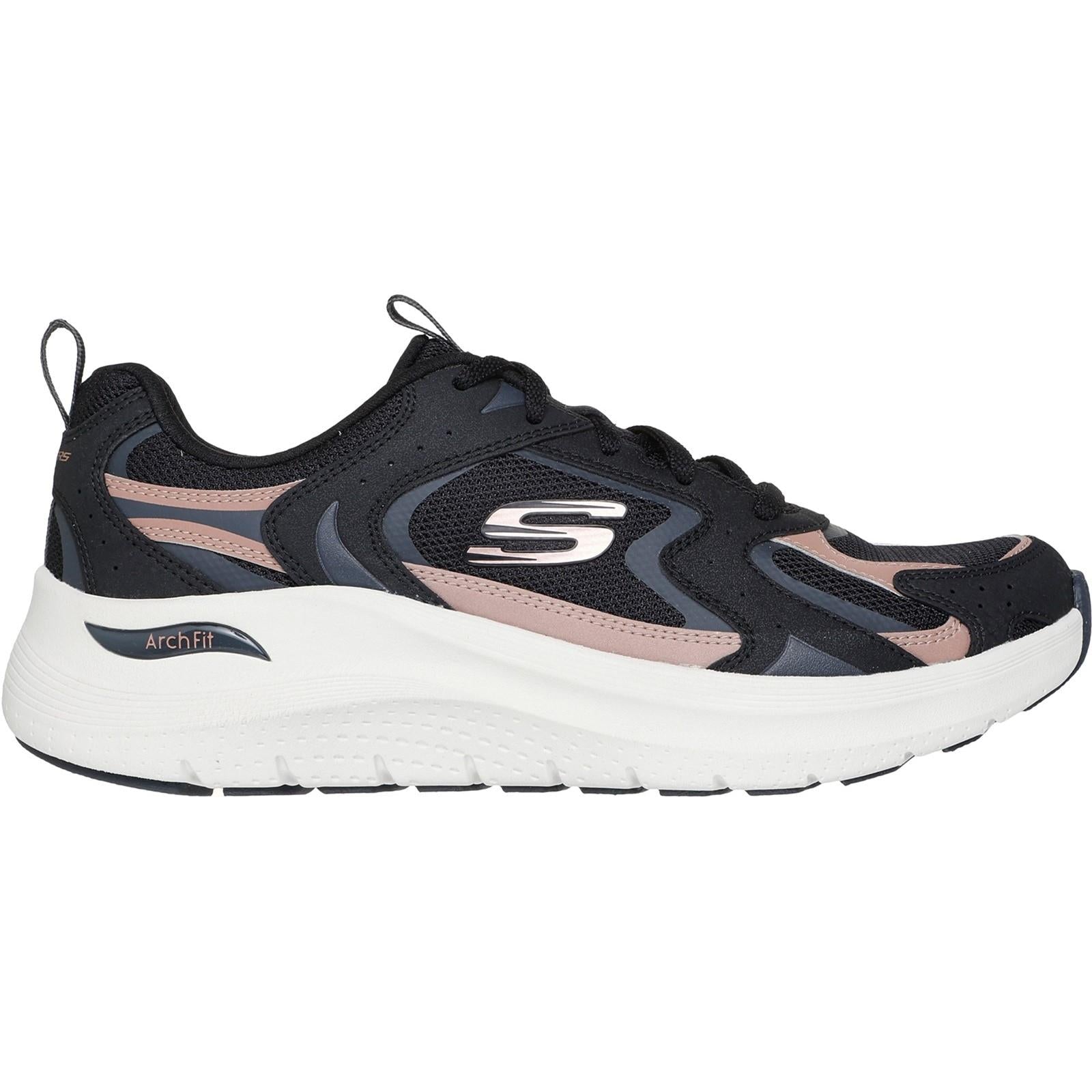 Women's Wide Fit Skechers 150332 Arch Fit 2.0 Vintage Luxe Trainers